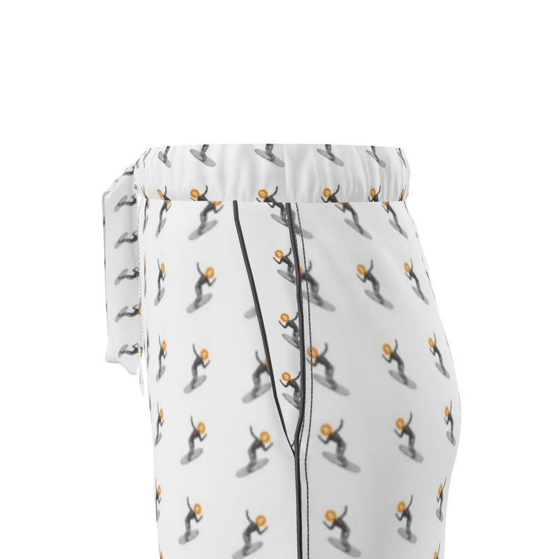 Bitcoin Surfer Pima Cotton Lounge Pants