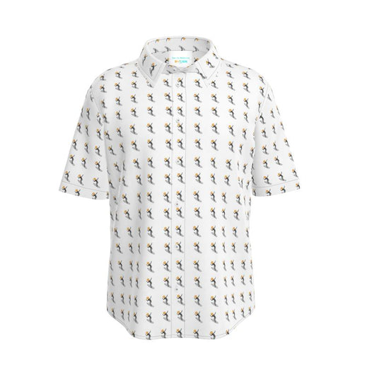 Bitcoin Surfer 100% Organic Cotton Aloha Shirt