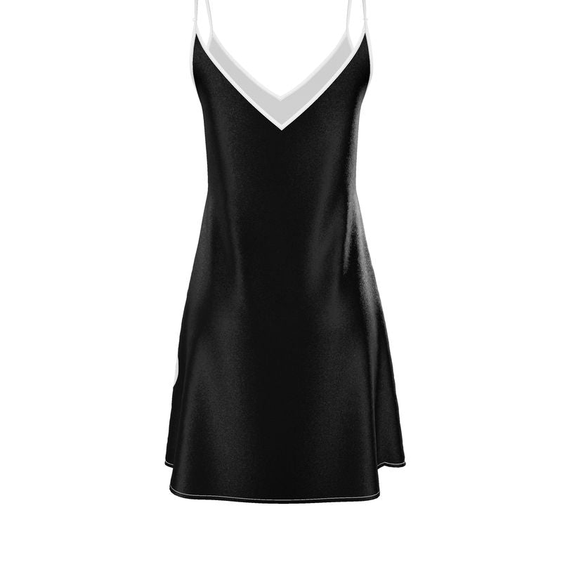 LBBD Little Black Bitcoin Dress - mini silk with adjustable straps