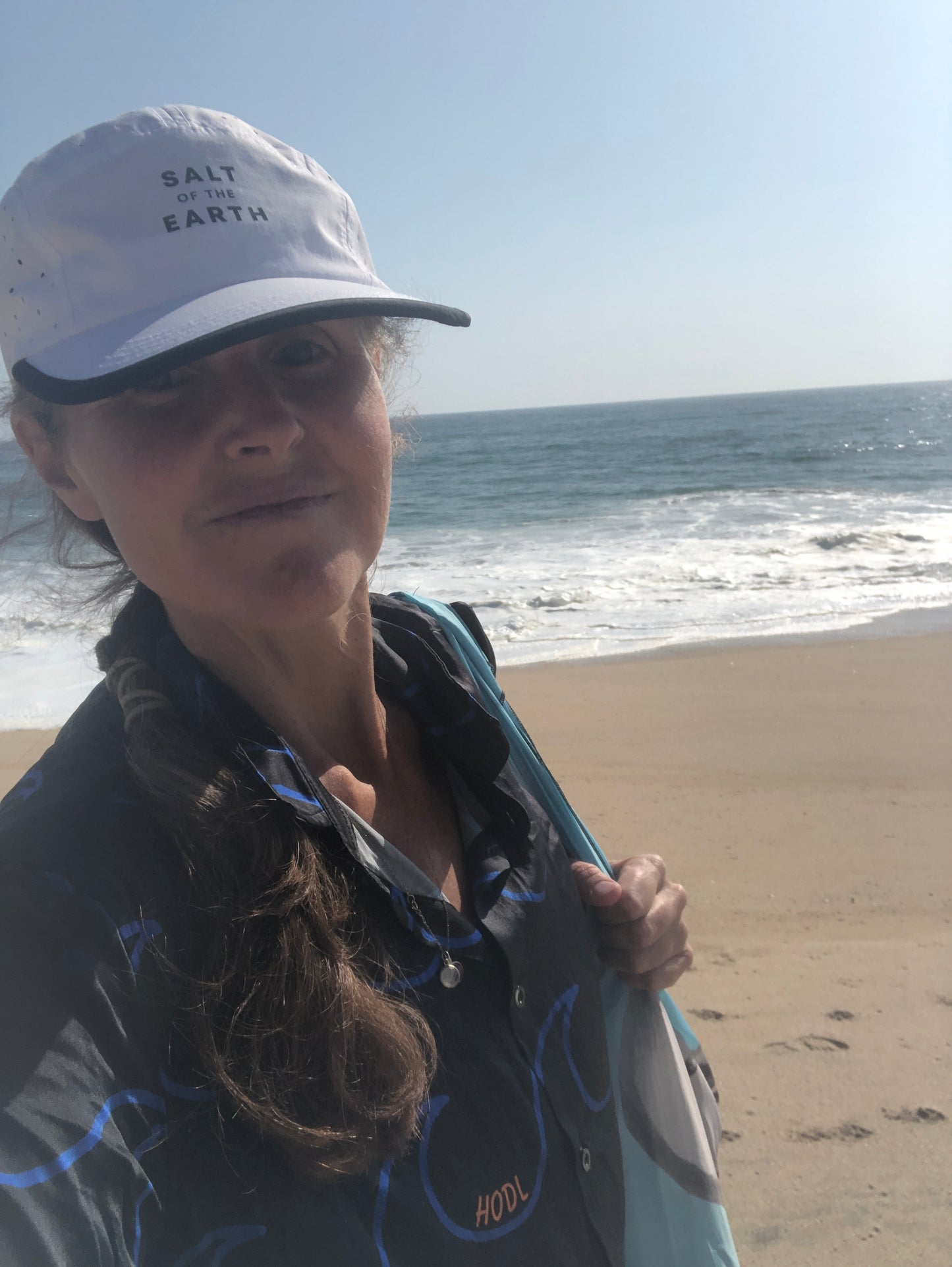 HODL 100% Black Silk Men's Aloha Shirt