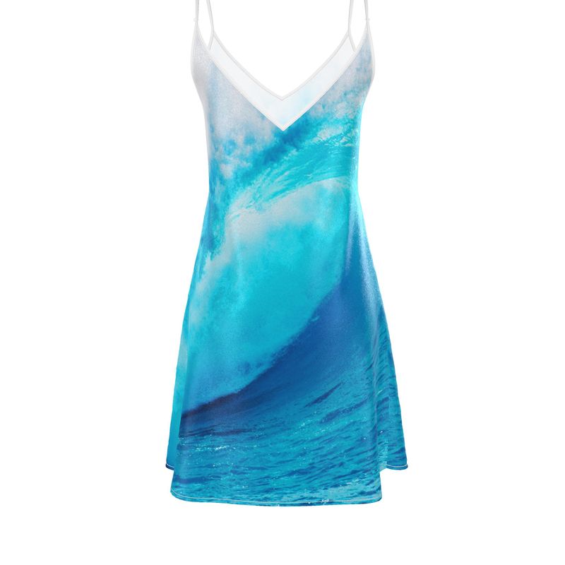 Catch the Wave Slip Dress