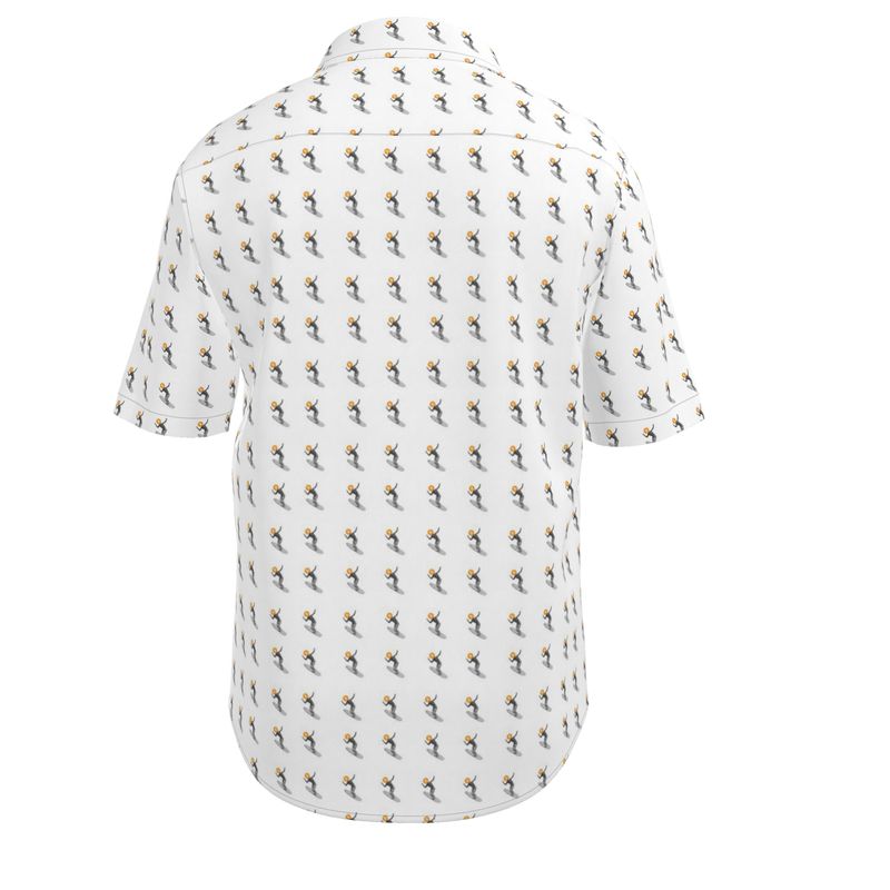 Bitcoin Surfer 100% Organic Cotton Aloha Shirt