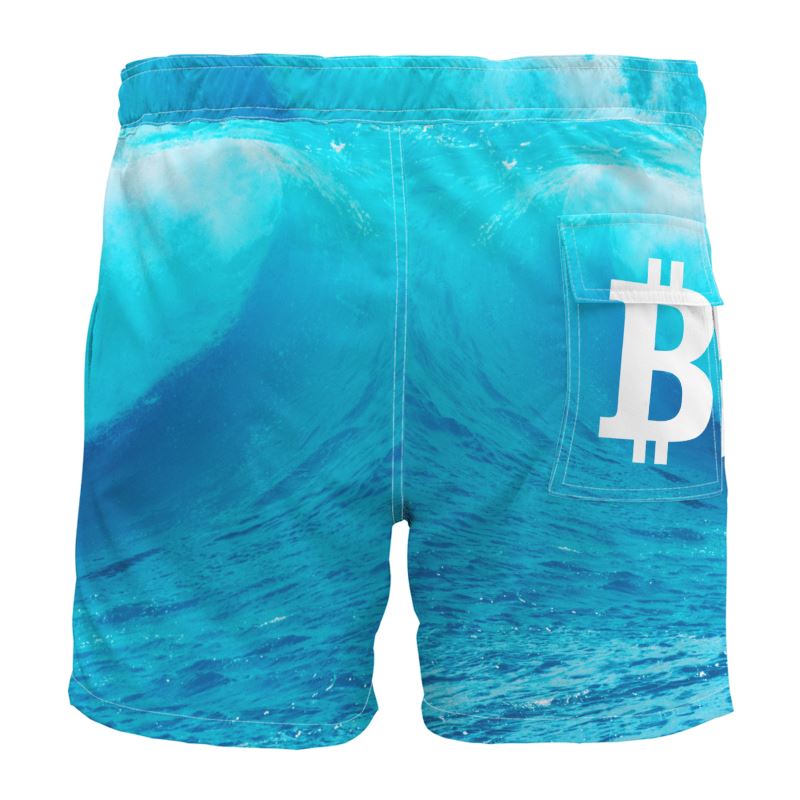 Ride the Wave BTC Boardshorts