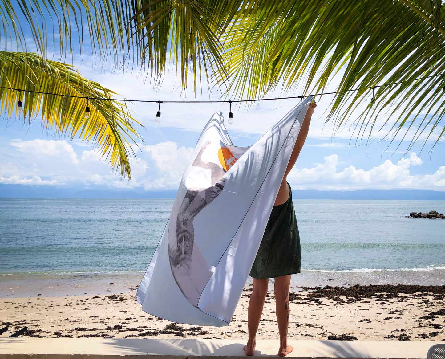 Giant Surfer Beach Towel